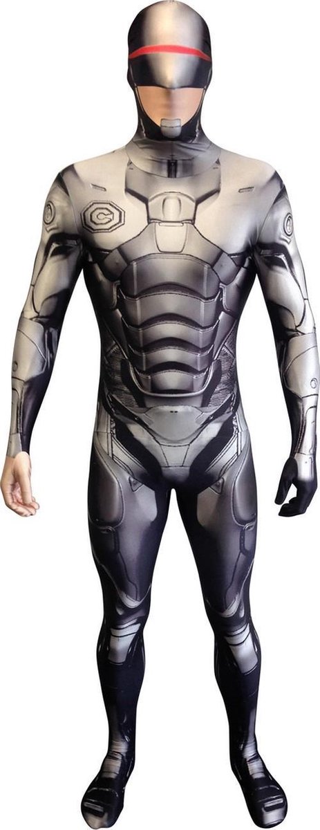 Morphsuits� van Robocop� voor volwassenen  - Verkleedkleding - 180 cm