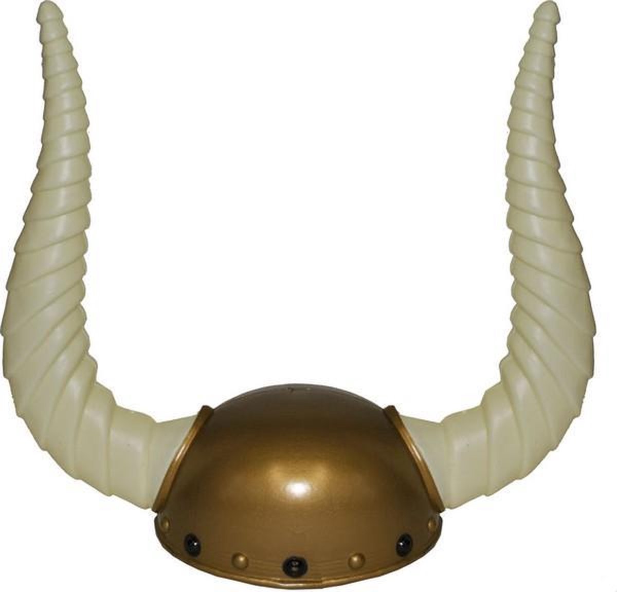 Romeinse helm met hoorns voor kinderen  - Verkleedhoofddeksel - One size