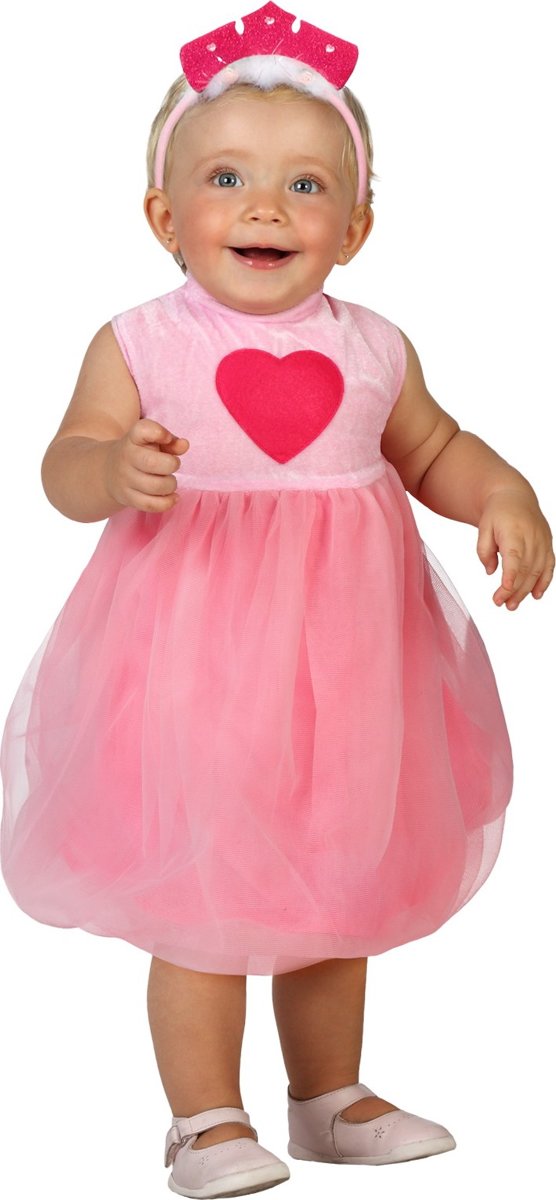 Roze prinsessen pak voor babys - Verkleedkleding - 86/92