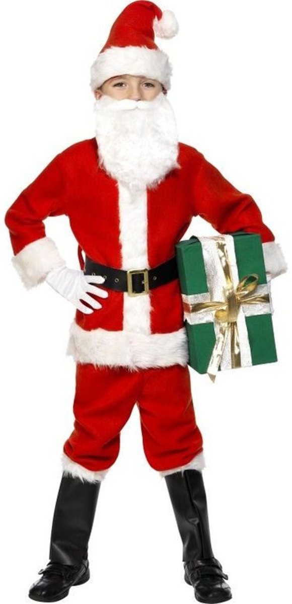 Santa Costume, Child, Deluxe