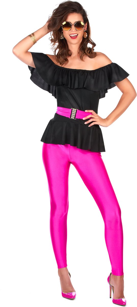   - Grote maten retro dameskostuum uit de jaren 80