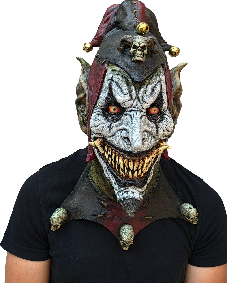   - Kwaad harlekijn masker voor volwassenen