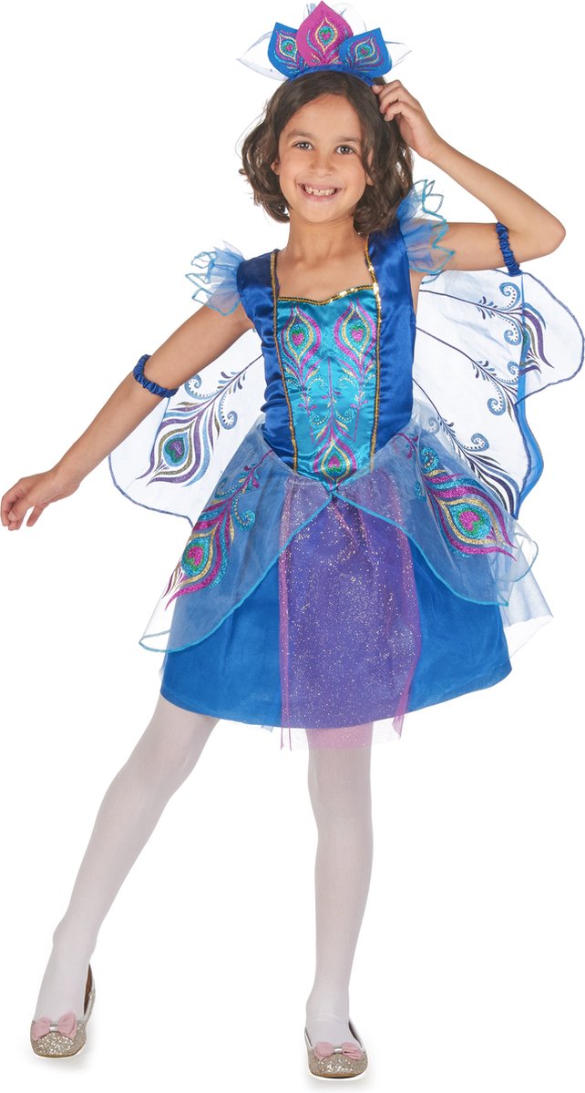   - Pailletten pauw vermomming voor meisjes