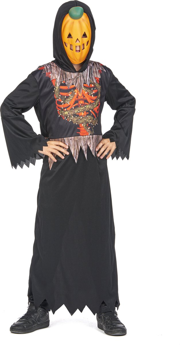   - Skeletkostuum pompoen voor kinderen