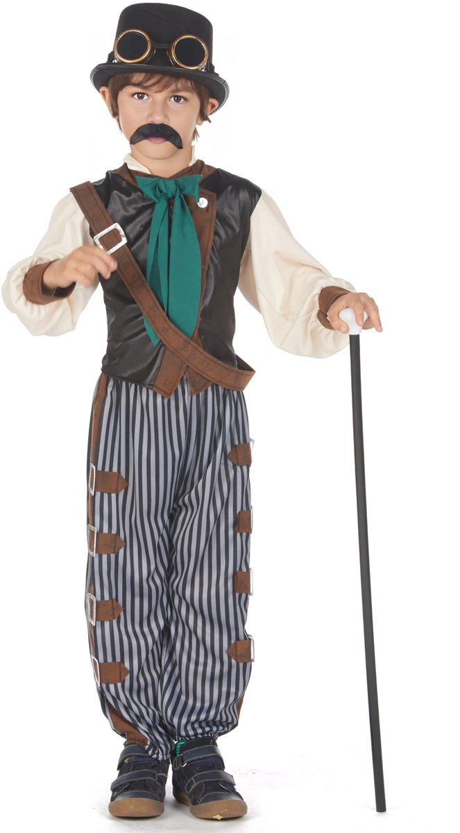   - Steampunk dandy kinderkostuum