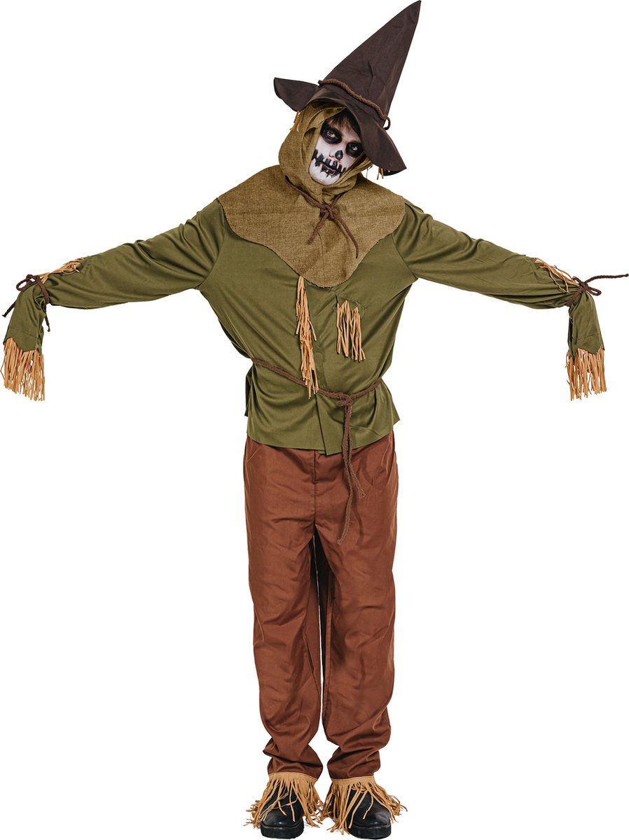   - Vogelverschrikkerkostuum voor heren - Bruin - M (38/40)