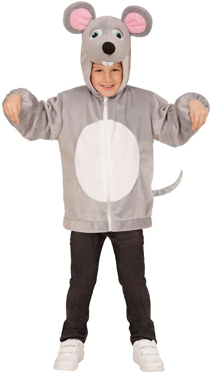 Vest met capuchon muis voor kinderen - Verkleedkleding - 92