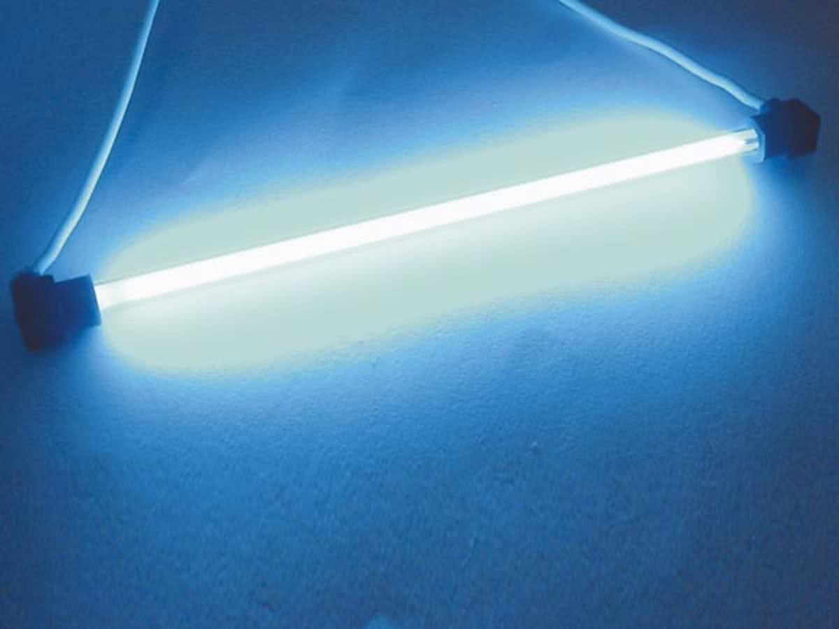 Koude-Kathode Fluo Lampen, Ã˜4Mm, Lengte 10Cm, Blauw