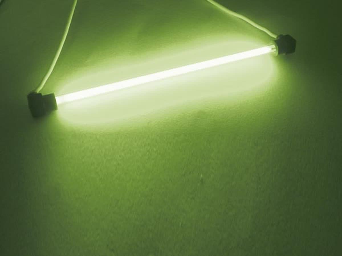 Koude-Kathode Fluo Lampen, Ø4Mm, Lengte 10Cm, Groen