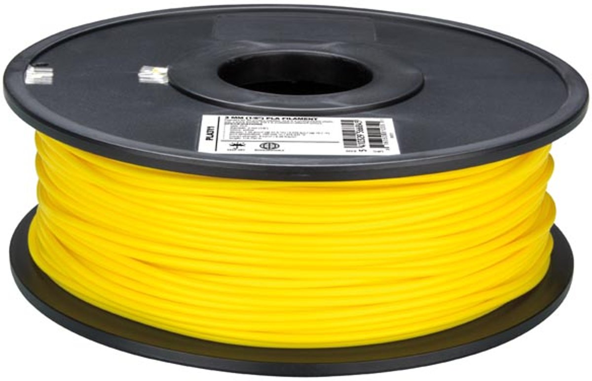 3 mm PLA-DRAAD - GEEL - 1 kg