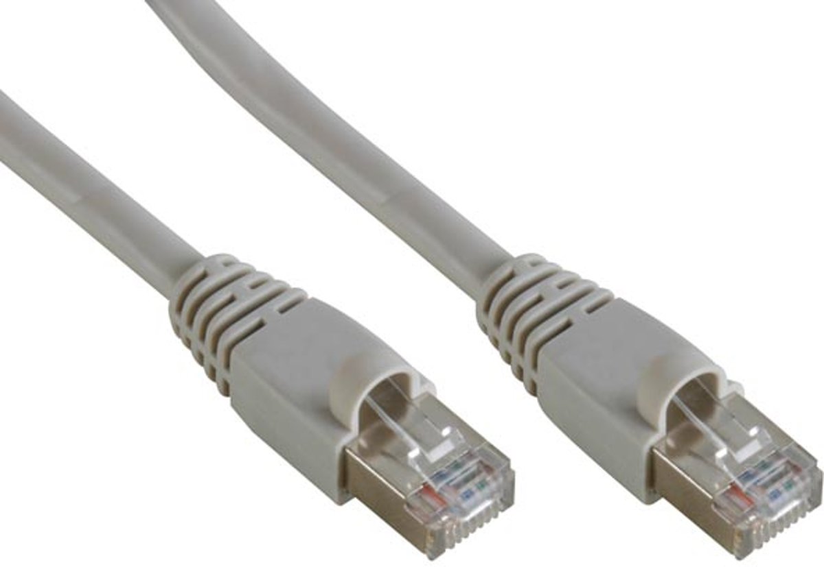 FTP NETWERKKABEL, AFGESCHERMDE RJ45, CAT 5E (100Mbps), 20m