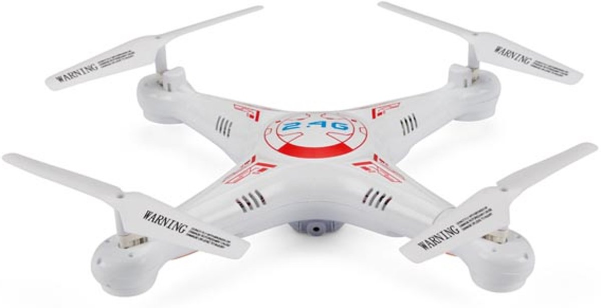 QUADCOPTER MET WIFI FPV-CAMERA (720P)- 2.4 GHz 4-KANAALSZENDER