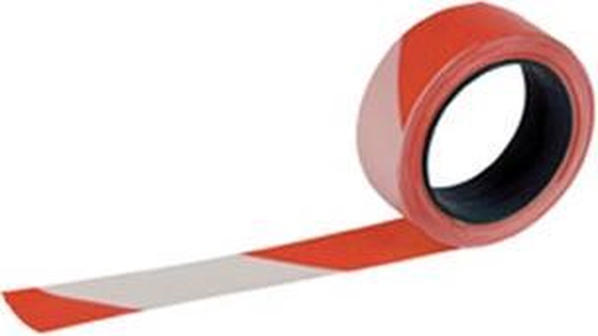 Taliaplast - Signalisatielint - Rood-Wit - 100 M - 5 Cm (SF54050)