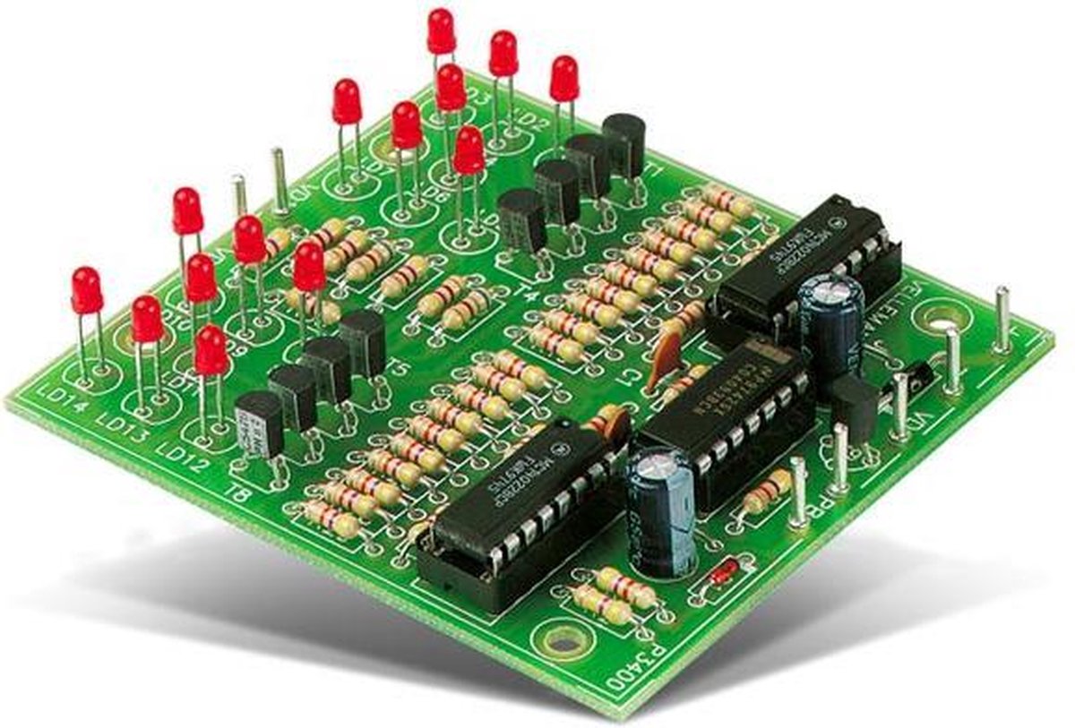 Velleman Elektronische Dobbelsteenkit 76 X 70 Mm Groen