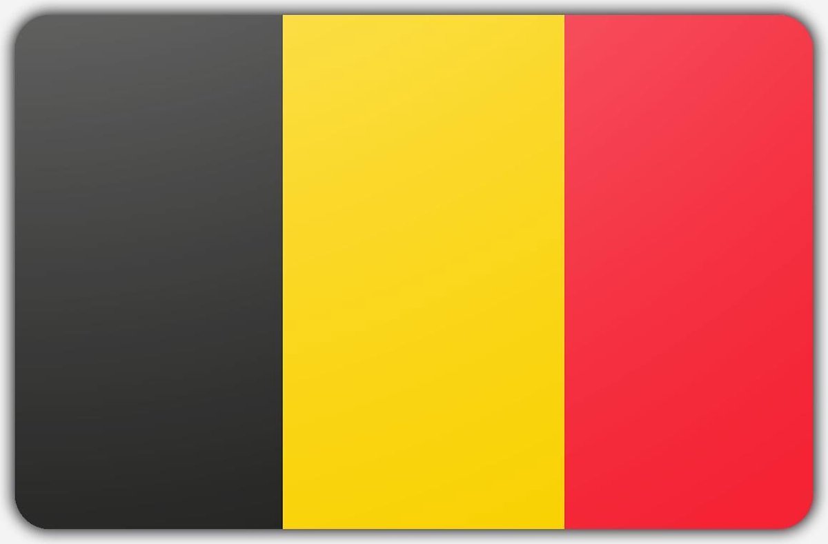 Belgische vlag - 100x150cm - Polyester