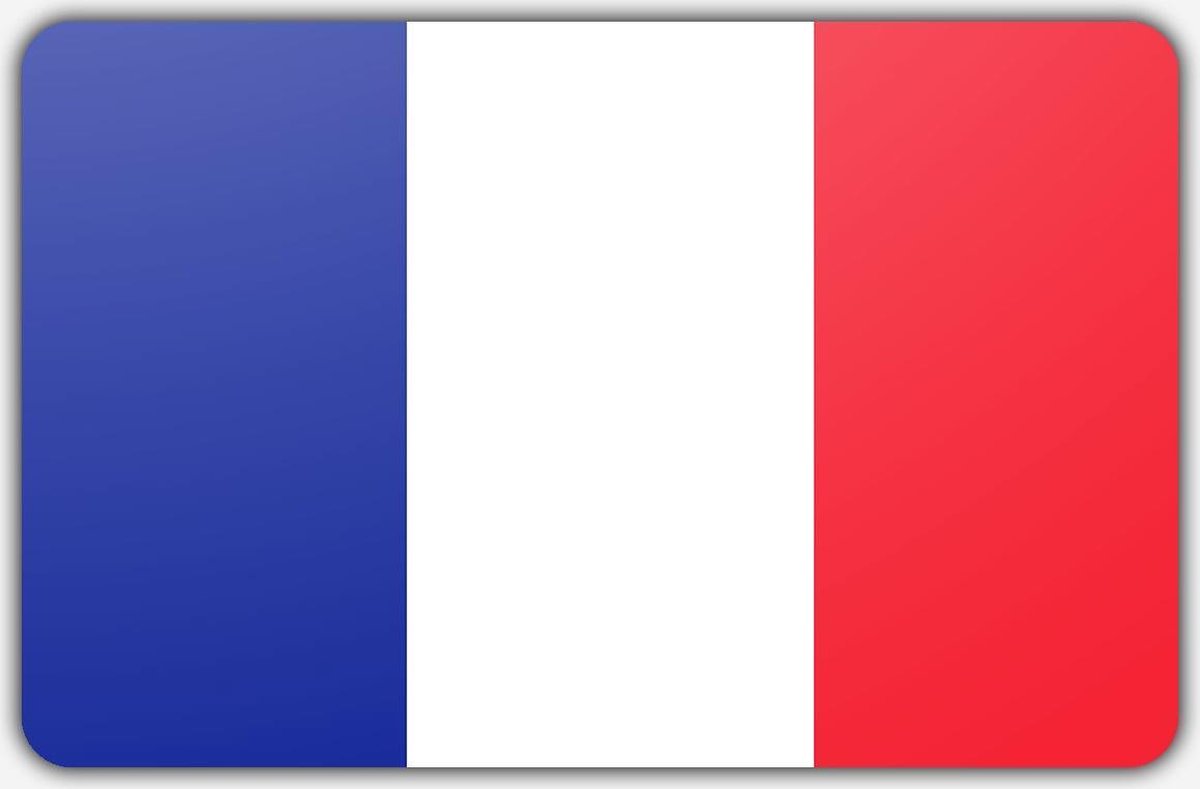 Franse vlag - 100 x 150 cm - Polyester