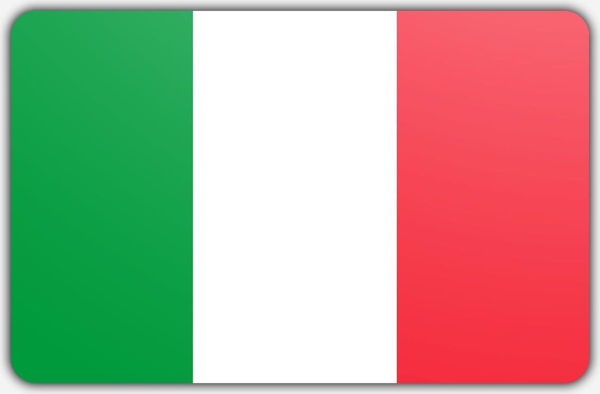 Italiaanse vlag - 200 x 300 cm - Polyester