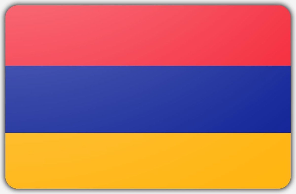 Vlag Armenië - 100x150cm - Polyester