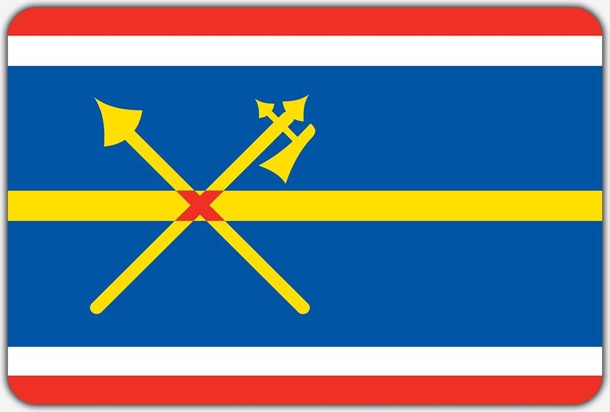 Vlag Bad Nieuweschans - 150 x 225 cm - Polyester