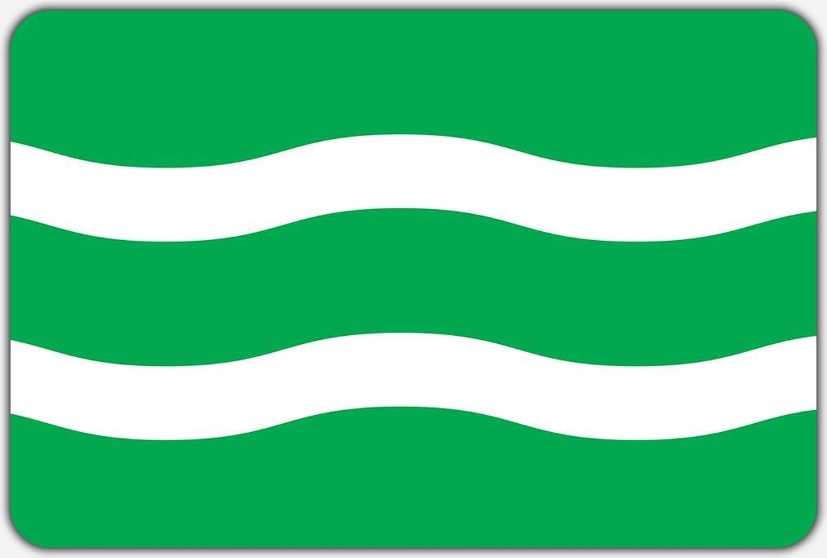 Vlag Baexem - 70 x 100 cm - Polyester