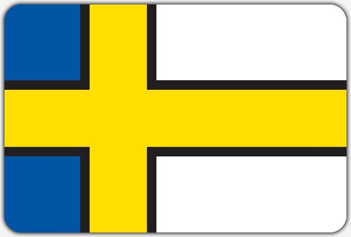 Vlag Bedum - 150 x 225 cm - Polyester