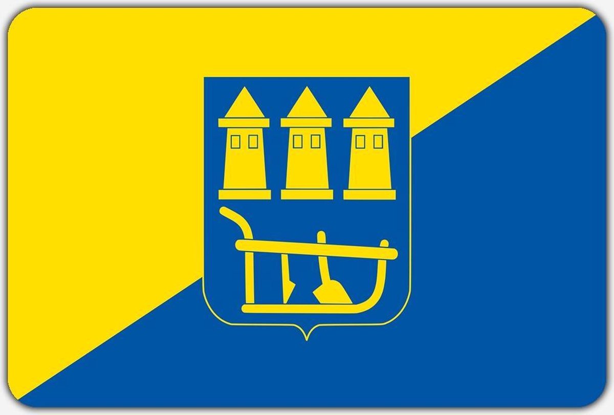 Vlag Berkel-Enschot - 150 x 225 cm - Polyester