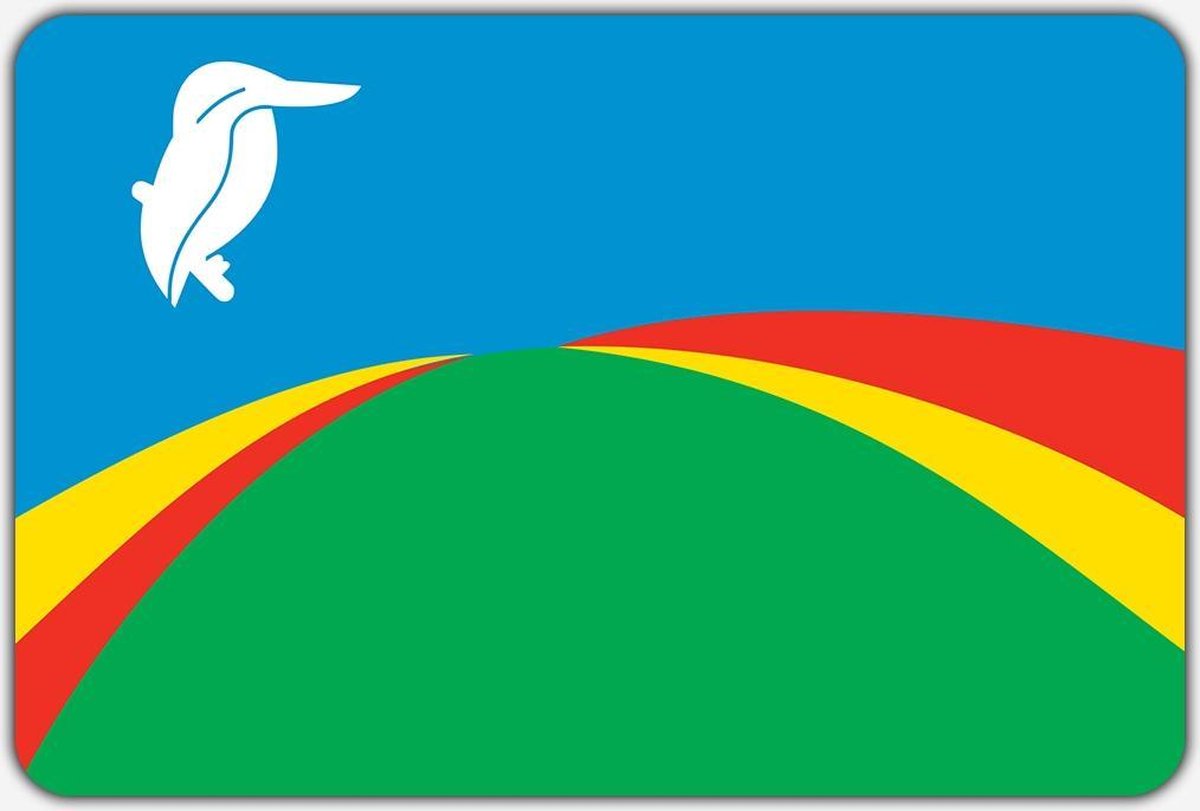 Vlag Biddinghuizen - 100 x 150 cm - Polyester