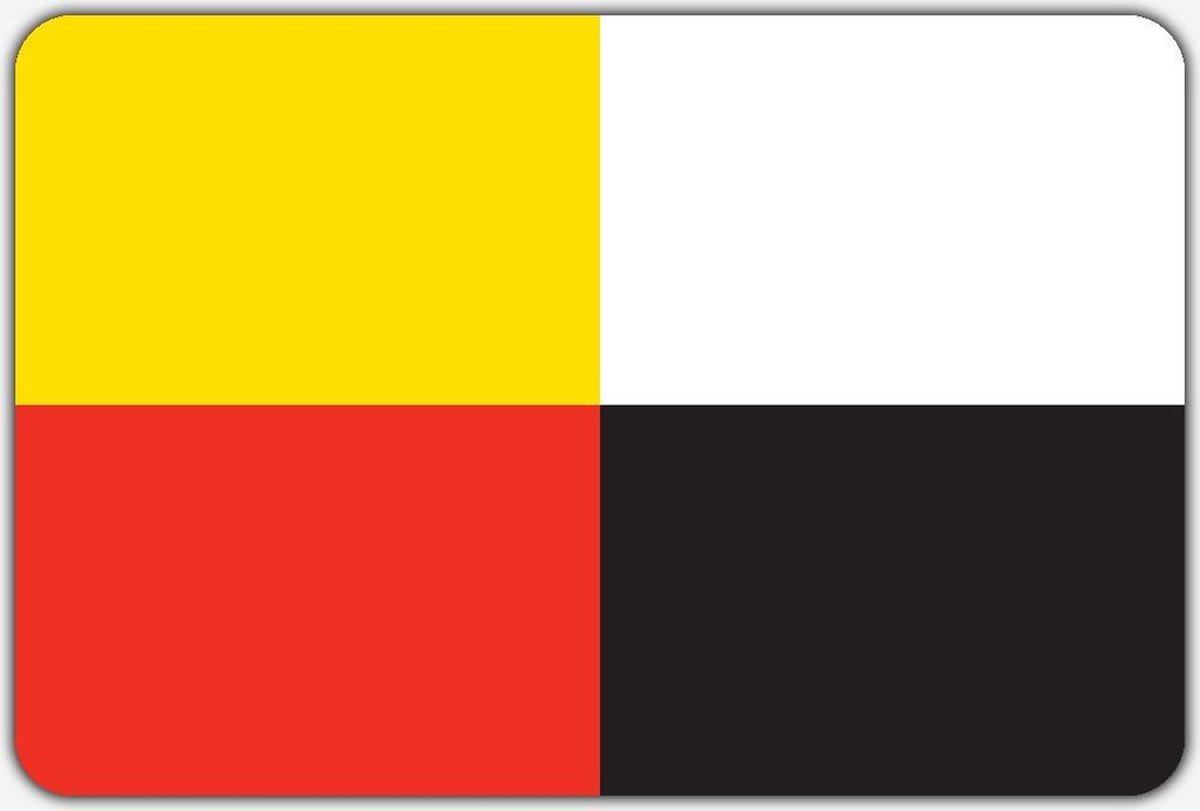 Vlag Biervliet - 100 x 150 cm - Polyester