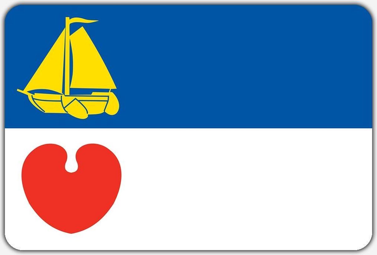 Vlag Blauwhuis - 200 x 300 cm - Polyester