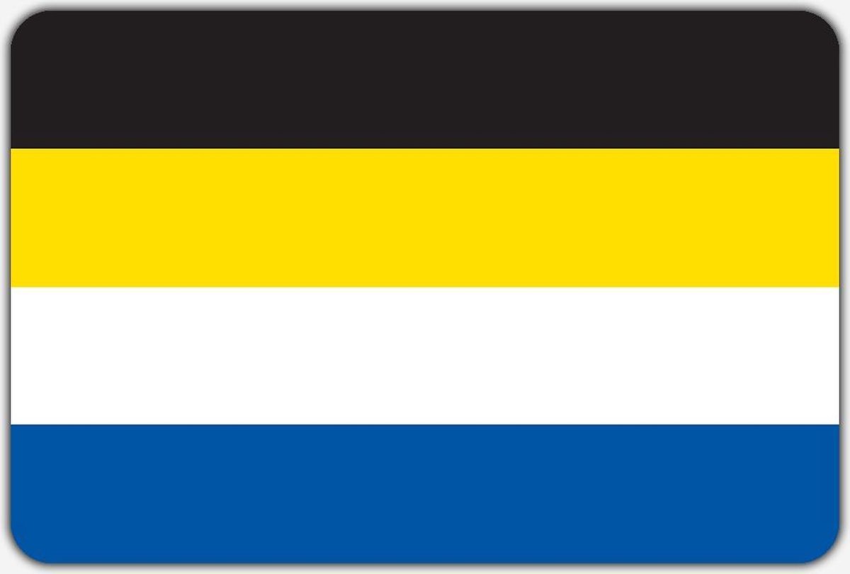 Vlag Blokzijl - 100 x 150 cm - Polyester