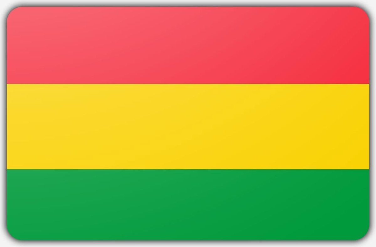 Vlag Bolivia - 200x300cm - Polyester