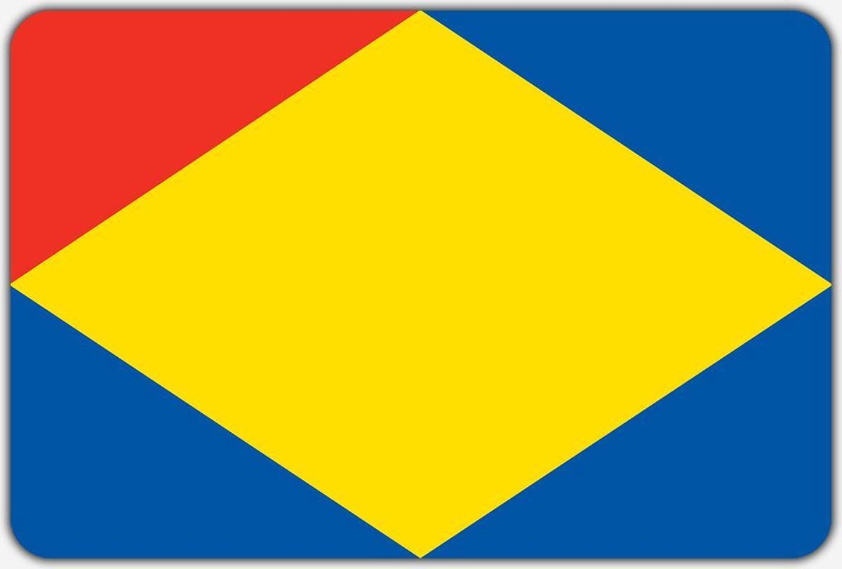 Vlag Brouwershaven - 100 x 150 cm - Polyester