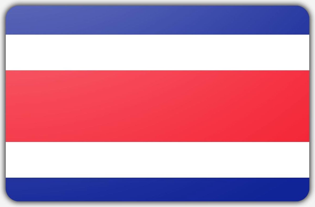 Vlag Costa Rica - 150x225cm - Polyester