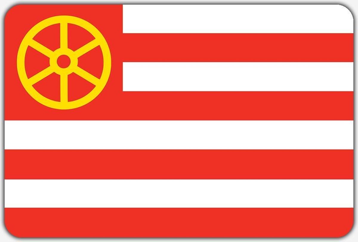 Vlag Doorn - 100 x 150 cm - Polyester