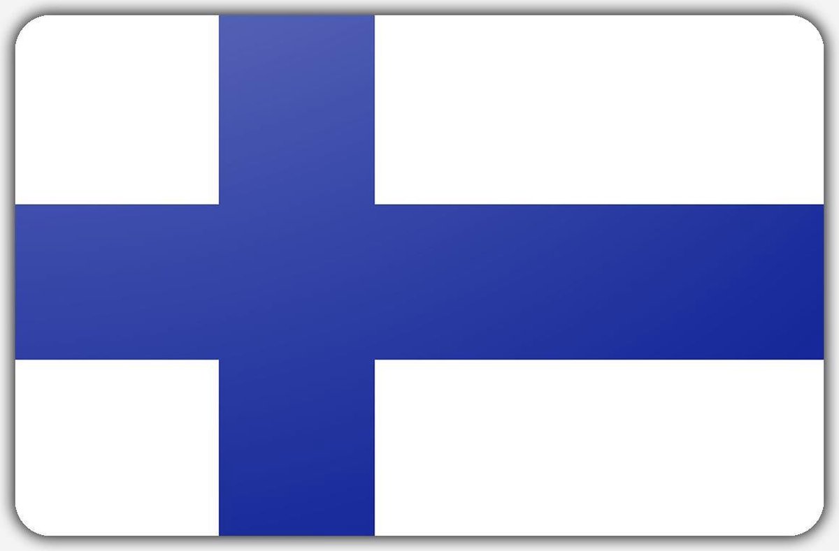 Vlag Finland - 150 x 225 cm - Polyester