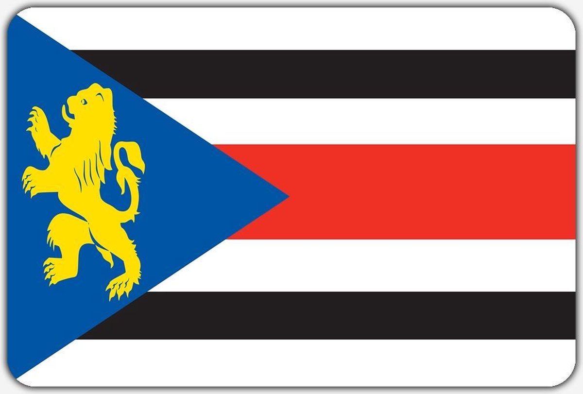 Vlag Finsterwolde - 100 x 150 cm - Polyester