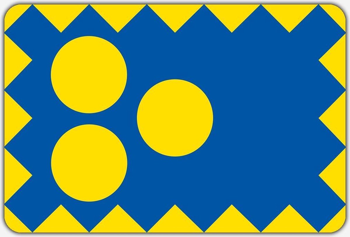 Vlag Gramsbergen - 100 x 150 cm - Polyester