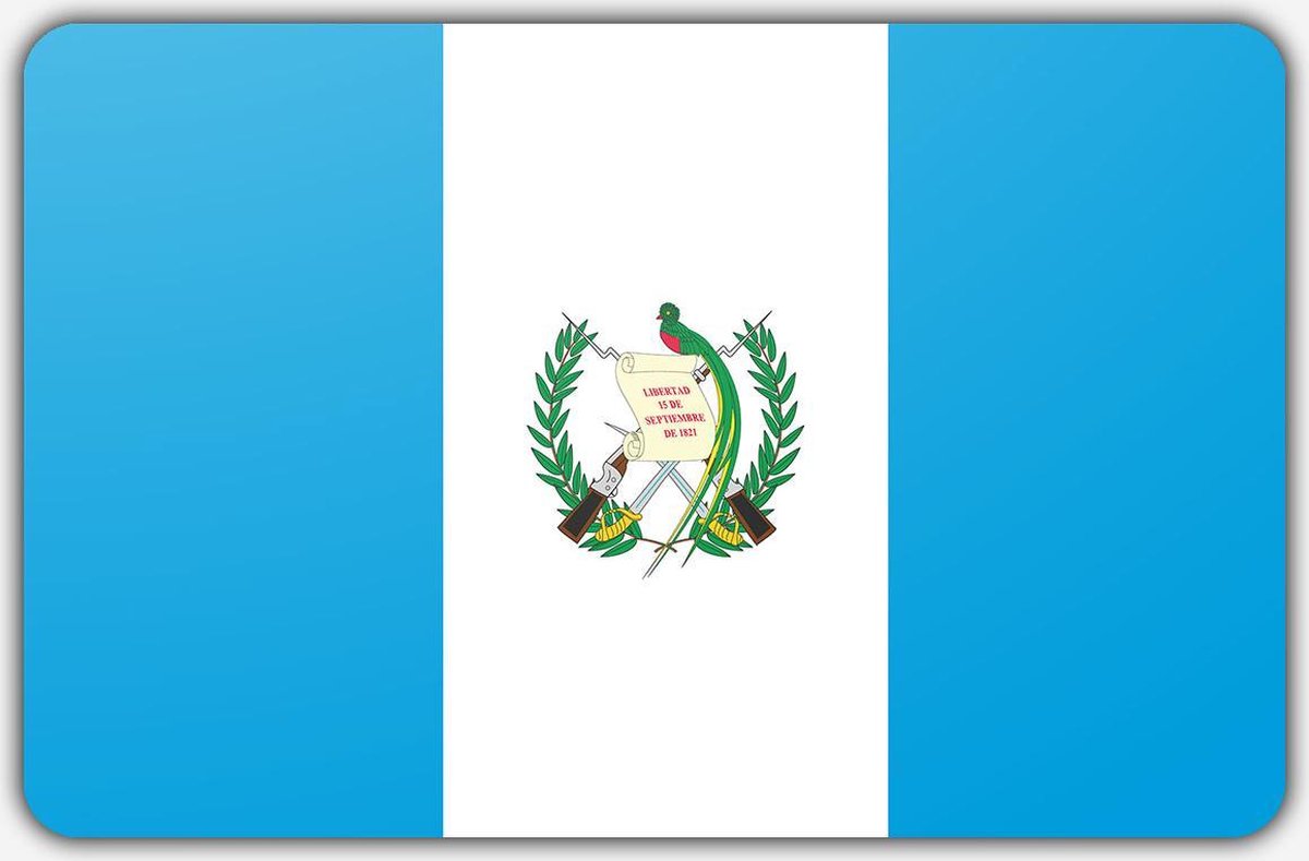 Vlag Guatemala - 150 x 225 cm - Polyester