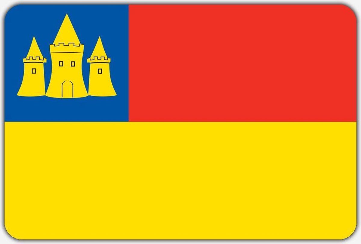 Vlag Haastrecht - 150 x 225 cm - Polyester