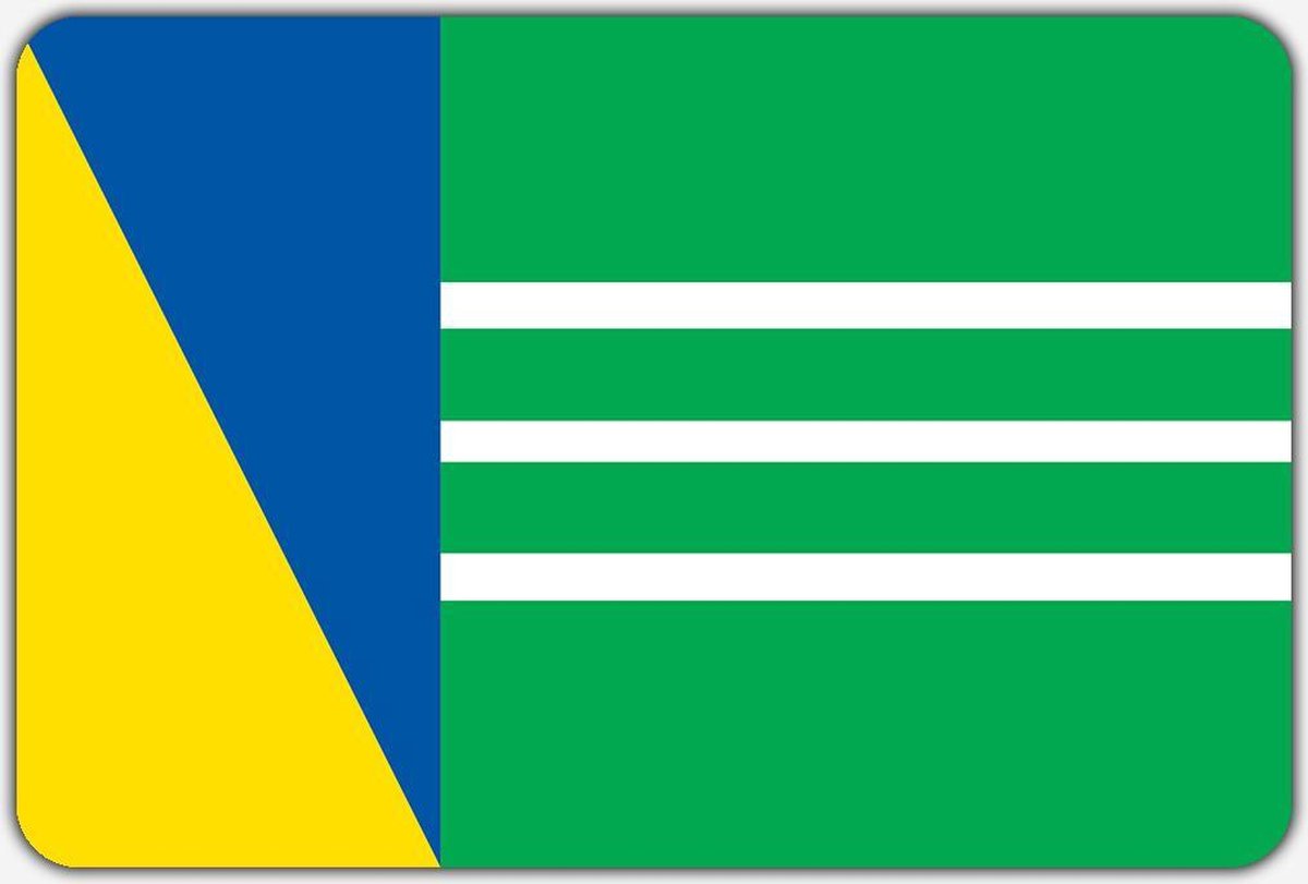 Vlag Halsteren - 150 x 225 cm - Polyester