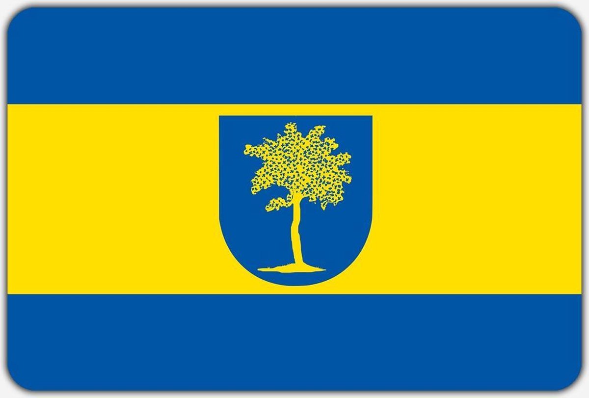 Vlag Hoogwoud - 150 x 225 cm - Polyester