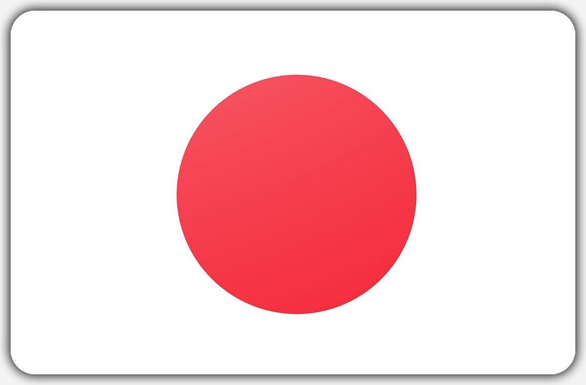 Vlag Japan - 70 x 100 cm - Polyester