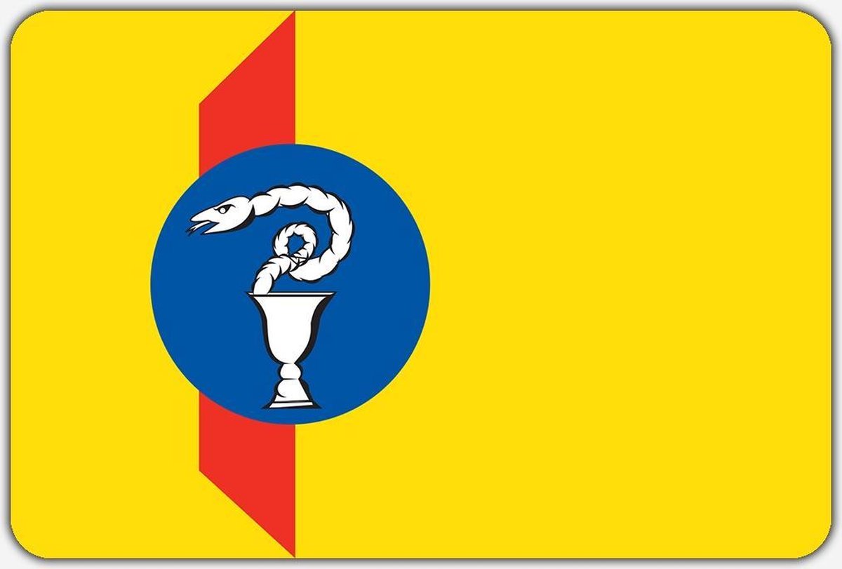 Vlag Kloosterburen - 200 x 300 cm - Polyester