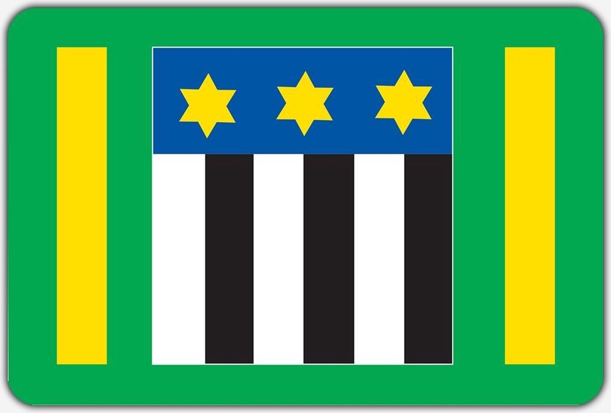 Vlag Kortgene - 100 x 150 cm - Polyester