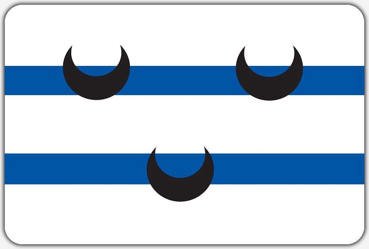 Vlag Krimpen aan de Lek - 150 x 225 cm - Polyester