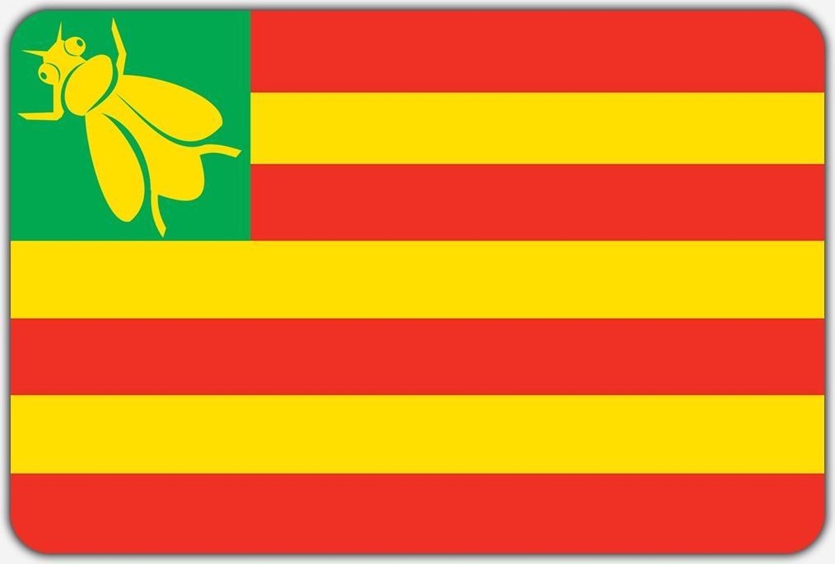 Vlag Lippenhuizen - 100 x 150 cm - Polyester