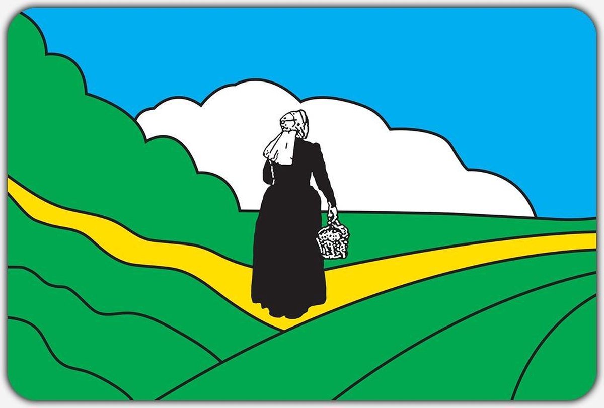 Vlag Lunteren - 150 x 225 cm - Polyester