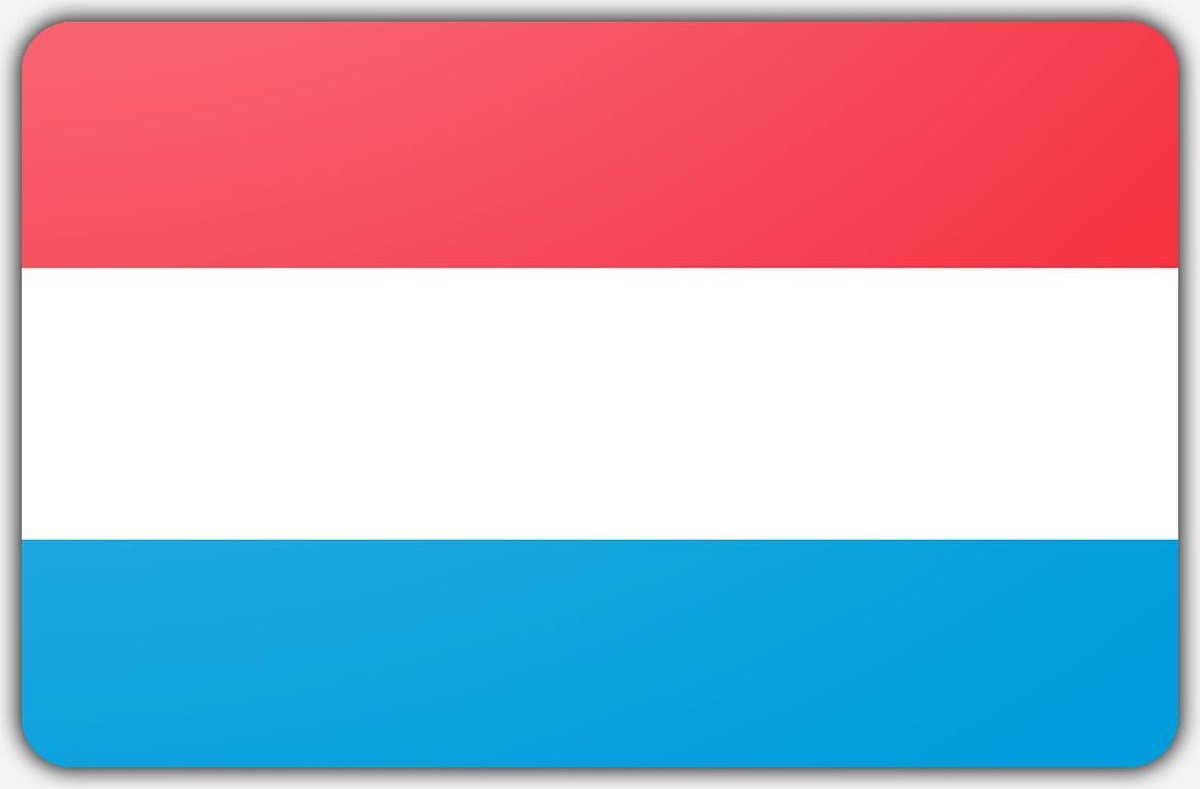 Vlag Luxemburg - 150 x 225 cm - Polyester