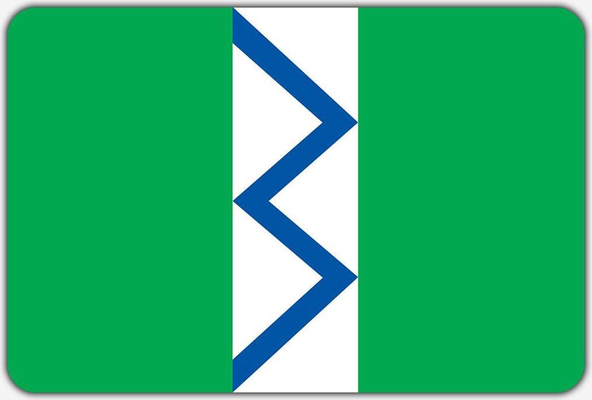 Vlag Maasland - 70 x 100 cm - Polyester