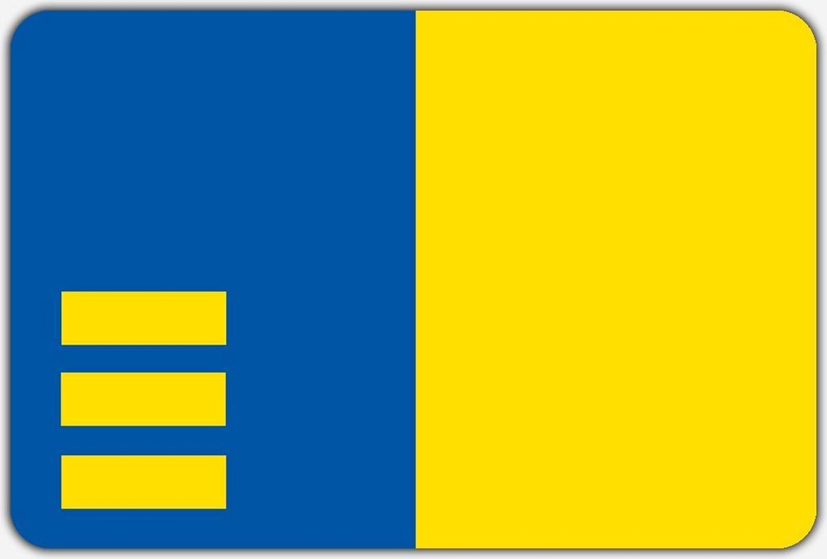 Vlag Meijel - 70 x 100 cm - Polyester